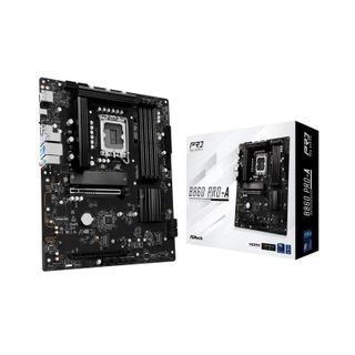 ASRock B860 LGA 1851 ATX Pro-A DDR5 256 Go M.2 PCIe 3.0 2,5 GbE UEFI