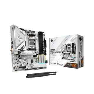 ASRock B850M Steel Legend WiFi B850 AM5 Micro ATX Overclock DDR5 WiFi RAID