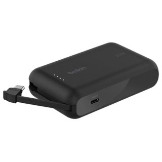 Batterie externe universelle Belkin 10 000 mAh, 2 ports USB-C, charge rapide 20 W, noir