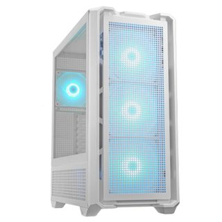 Cougar MX600 RGB pleine tour avec fenêtre en verre, compatible E-ATX, 4 ventilateurs 2,5 pouces, 3 ventilateurs 140 mm