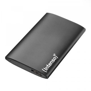 Intenso Disque dur Intense SSD 1 To 1,8" 0,5 Gbit/s USB 3.2 Gen1 Aluminium Plus Écran