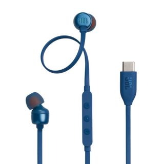 USB-C JBL Pure Bass avec microphone et télécommande intégrés