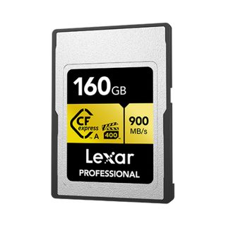 Carte Lexar CFexpress 160 Go 900 Mo/s Noir Résistant aux chocs et aux vibrations