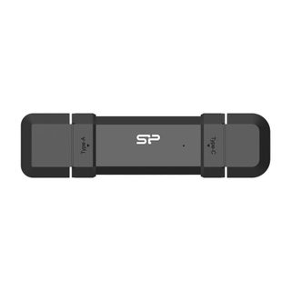 Disque SSD externe Silicon Power DS72 250 Go USB 3.2 Gen2 1050 Mo/s Aluminium Noir