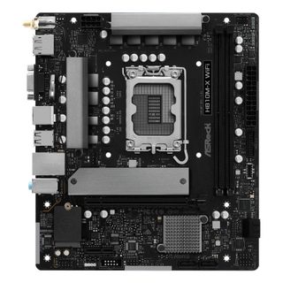 ASRock H810M-X Intel H810 LGA1851 DDR5 Micro ATX WiFi 6 2.5GbE M.2