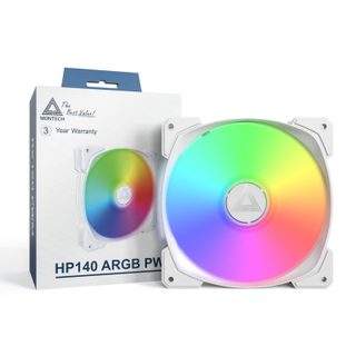 montech Ventilateur supplémentaire Montech HP140 ARGB PWM 140 mm 1500 tr/min avec éclairage ARGB silencieux