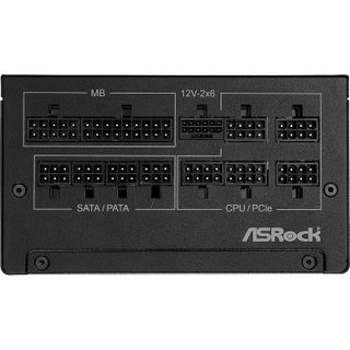 ASRock Bloc d'alimentation Asrock 750 W 80 PLUS Gold Steel Legend, protection totale,