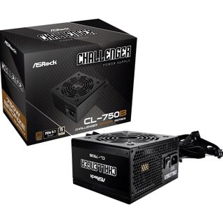 ASRock Alimentation Asrock 750 W 80 PLUS Bronze Challenger CL-750B, protection avancée,
