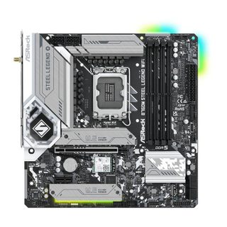 ASRock Intel B760 LGA 1700 Micro ATX DDR5 WiFi 6E Bluetooth 5.3 RGB