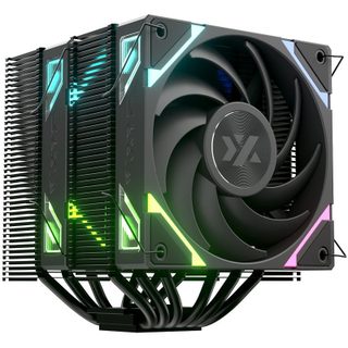 xyz Refroidissement par air Socket XYZ AMD et Intel Double Tour 120 mm Thermax 6 DUO ARGB Double ventilateur