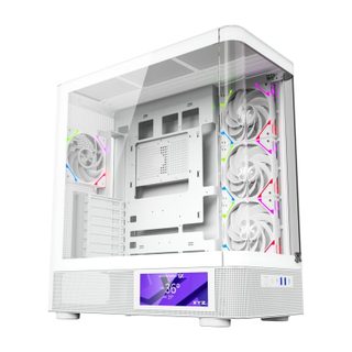 xyz Écran PC tour XYZ Quantum Pro 6,2 pouces en verre incurvé 4xA-RGB ATX/Micro-ATX/Mini-ITX