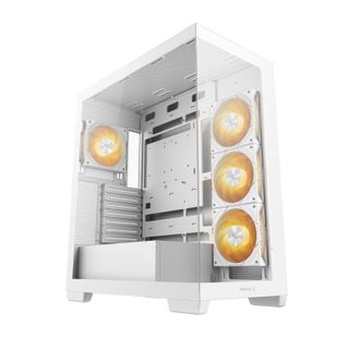 deepcool Boîtier tour DeepCool CG580 4F ATX RGB avec 4 ventilateurs PWM-ARGB et verre trempé