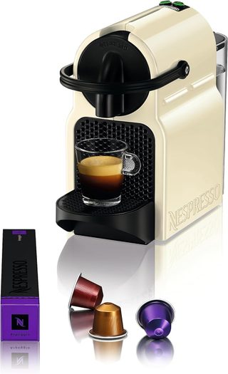 Cafetière à capsules De'Longhi Inissia EN80CW 0,8 L 19 bars arrêt automatique Thermoblock crème