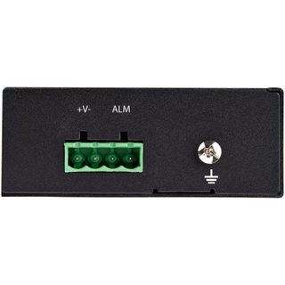 StarTech.com Convertisseur de média StarTech PoE Plus IP30 SFP vers RJ45 60 W, prise en charge DIN IMC1GSFP60W, -40 à 75 °C