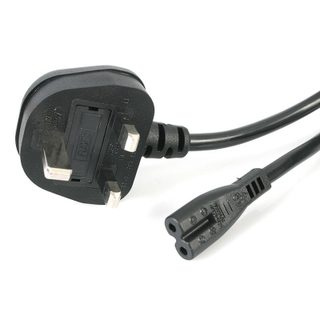 StarTech.com Bloc d'alimentation StarTech.com 250 V BS1363 IEC 320 C7 avec câble de 1 m, portable, haute compatibilité