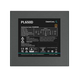 deepcool Alimentation DeepCool 650 W 80 Plus Bronze PL650D avec refroidissement silencieux