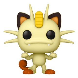 Figurine de collection en vinyle Funko Meowth Pokémon 82,5 mm multicolore