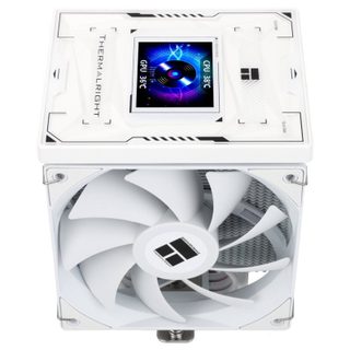 thermalright Refroidissement par air Thermalright Socket LGA1851/1700/1200/115X AM5/AM4 120 mm Burst Assassin 120 Vision Écran IPS Double ventilateur AGHP