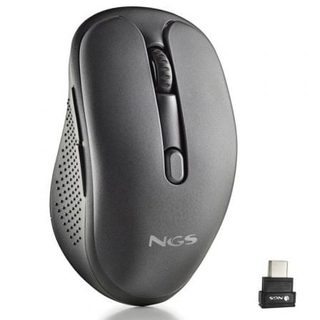 Souris sans fil NGS 3200 DPI, multi-appareils, boutons silencieux, rechargeable