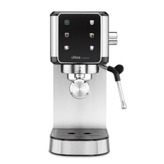 Cafetière expresso Ufesa Arona 1 L, thermobloc 20 bars, écran tactile, cuiseur vapeur