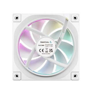 deepcool de 3 roulements FDB 3 en 1 pour refroidissement par air DeepCool 120 mm FL12 WH