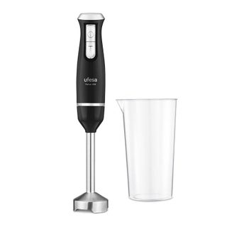 Mixeur plongeant Ufesa Pulsar 800, 800 W, acier inoxydable, fonction turbo, 4 lames, 0,98 kg