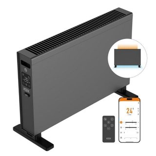 Convecteur Électrique Ksix Blaze 2000W Wifi Télécommande Affichage LED Noir