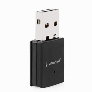 Adaptateur Mini USB WiFi Gembird WNP-UA300-01 300 Mbps Sécurisé
