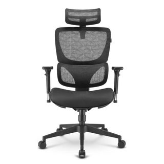 Chaise de Bureau Sharkoon OfficePal C30, Noir, Siège Nido, Dossier en Maille