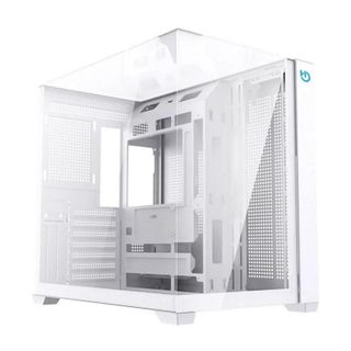 hiditec SKY Boîtier PC ATX Triple Verre Templé RGB Ventilation Avancée