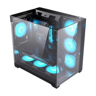 hiditec Boîtier Gaming Hiditec SKY ATX Triple Verre Tempéré Refroidissement Avancé