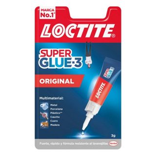 Loctite Super Glue-3 Original Colle Universelle Résistante à l'Eau/3s/Blister/3g