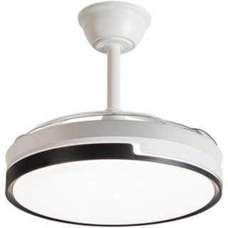 Ventilateur de Plafond avec Lumière Daewoo DW5005 30W 91cm 6 Vitesses Pales Rétractables WiFi Télécommande