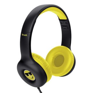 Auriculares Trust Nouna Alámbricos Negro et Jaune avec Microphone et Réponse Fréquence 20-20000 Hz