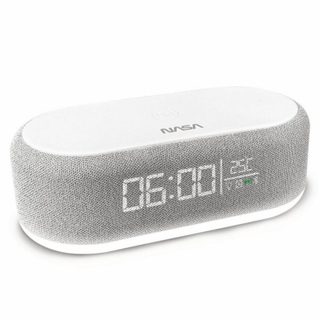 NASA Réveil SPC400 Son Dynamique Charge Sans Fil 15W Lampe Nocturne