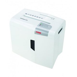 Destructeur HSM Shredstar S10 10 feuilles 18L 58dB Argent/Blanc