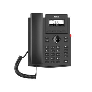 Téléphone IP Fanvil X301W Noir 2 Lignes Écran LCD 600 Enregistrements