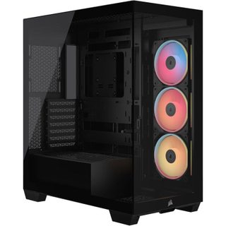 Corsair 3500X LX-R RGB Boîtier Moyen Tour en Verre Trempé pour PC