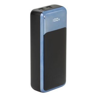 Batterie externe Rivacase VA1080 lithium polymère 30 000 mAh, noire, bleue