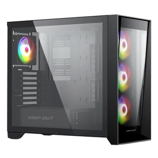 keep-out Boîtier Gaming Keep Out XC-911PROXL Plus PC ATX/E-ATX/ITX avec Contrôle à Distance et ARGB