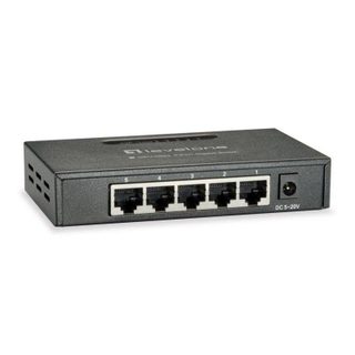 Switch LevelOne GEU-0523 5 ports Gigabit Ethernet boîtier métal mural