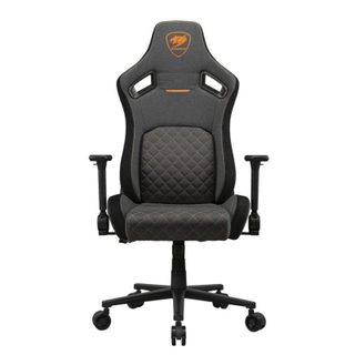 Silla Gaming COUGAR CGR-DFF-GRB, 120 kg, Asiento Acolchado, Respaldo Tapizado, Negro