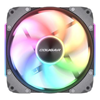 Cougar Ventilateur Cougar Apolar RGB 12cm Eclairage LED Personnalisable Silencieux