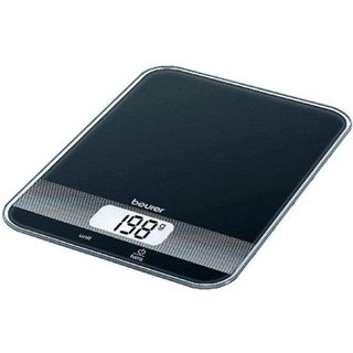 Balance de cuisine Beurer KS19 Black 5kg verre ultra-plat LCD fonction tare noir