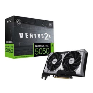 MSI GeForce RTX 5050 VENTUS 2X OC 8GB GDDR6 Reflex 2 RTX AI DLSS4