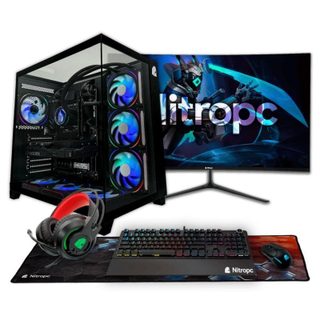 nitropc PC de Bureau Nitropc Pack Diamond i7 32GB RAM 2TB NVMe RTX 5060