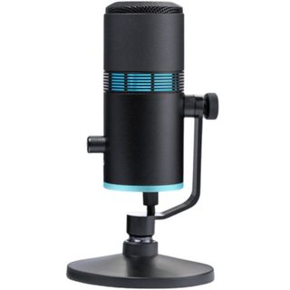Micrófono Thronmax V8 USB cardioïde avec éclairage RGB ajustable