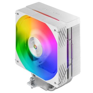 Mars Gaming Dissipateur thermique pour processeur Mars Gaming Mcpu-x4argb, 220 W TDP, 4 caloducs, ventilateur 120 mm,