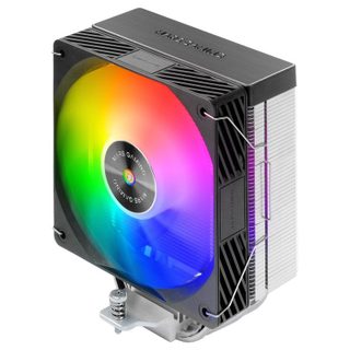 Mars Gaming Dissipateur thermique pour processeur Mars Gaming Mcpu-x4argb, 220 W TDP, 4 caloducs, ventilateur 120 mm,