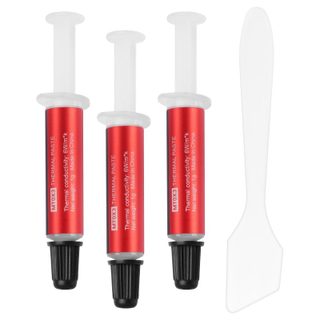 Mars Gaming Kit Mars Gaming MT0X3 3x Pâtes thermiques CPU Haute conductivité thermique 6 W/m·K Jusqu'à 280 °C 3x1 g (3 g)